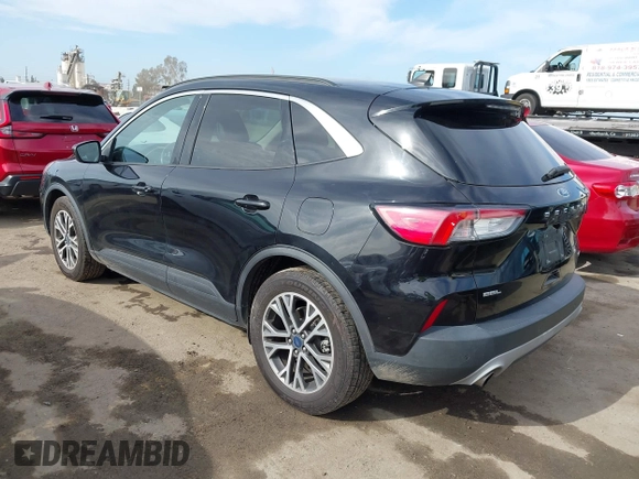 2020 Ford Escape SEL with VIN 1FMCU0H6XLUB69588, listed as a IAAI auction lot 41894196 with 79,314 mi miles and . Bid and sale history available at carsss.com. Image 3.