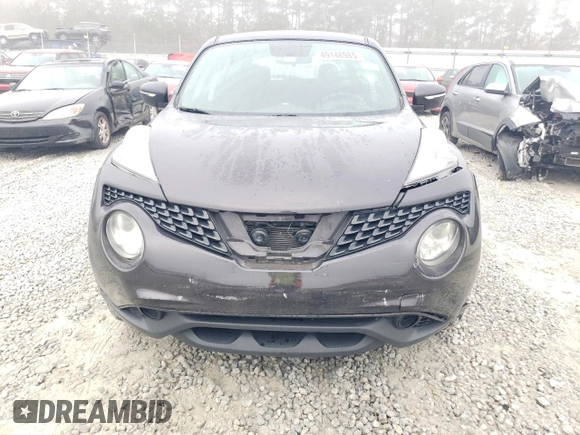 2015 Nissan Juke S with VIN JN8AF5MR8FT513842, listed as a Copart auction lot 49148985 with 91,036 mi miles and Salvage Title. Bid and sale history available at carsss.com. Image 5.