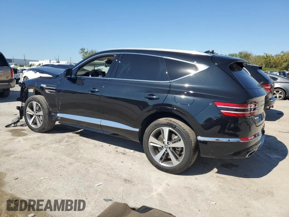 2024 Genesis GV80 z VIN KMUHBDSB0RU183745, wystawiony jako Copart lot #48867175 z przebiegiem 5 610 mil mil oraz Nie do naprawy • Non repairable. Historia ofert i sprzedaży dostępna na DreamBid. Obrazek 2.