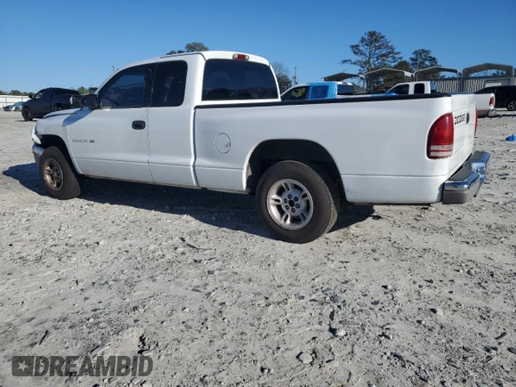 1999 Dodge Dakota SLT z VIN 1B7GL22X9XS188317, wystawiony jako Copart lot #47997795 z przebiegiem 125 090 mil mil oraz Szkoda całkowita • Salvage title. Historia ofert i sprzedaży dostępna na DreamBid. Obrazek 2.