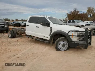 2023 Ford Super Duty F-450 DRW XL with VIN 1FD0W4HT8PEC04591, listed as a Copart auction lot 81809944 with 0 mi miles and Salvage Title. Bid and sale history available at carsss.com. Image 4.
