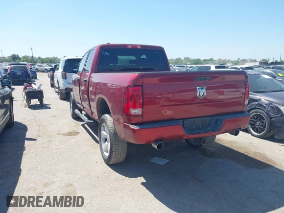 2014 Ram 1500 Express z VIN 1C6RR6FT3ES122128, wystawiony jako IAAI lot #41994152 z przebiegiem 138 624 mil mil oraz . Historia ofert i sprzedaży dostępna na DreamBid. Obrazek 3.