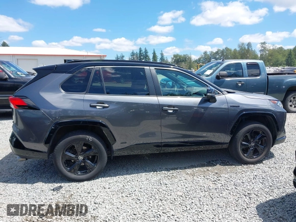 2021 Toyota RAV4 Hybrid XSE with VIN 4T3E6RFV2MU029187, listed as a IAAI auction lot 42620387 with 78,919 mi miles and . Bid and sale history available at DreamBid. Image 14.