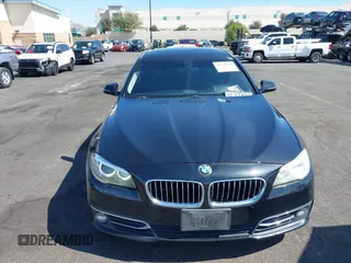 2014 BMW 5 Series 535i with VIN WBA5B1C54ED917047, listed as a IAAI auction lot 41727855 with 105,460 mi miles and . Bid and sale history available at DreamBid. Image 12.