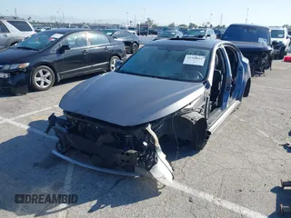 2018 Infiniti Q50 3.0t LUXE with VIN JN1EV7AP3JM359156, listed as a IAAI auction lot 41760541 with 1 mi miles. Bid and sale history available at carsss.com. Image 6.