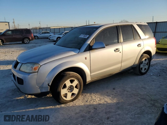 2007 Saturn VUE V6 with VIN 5GZCZ63487S833613, listed as a Copart auction lot 41775505 with Not Provided miles and Salvage Title. Bid and sale history available at carsss.com. Image 1.