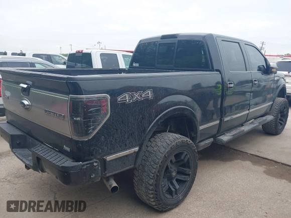 2010 Ford F-150 XL with VIN 1FTFW1EV0AFA33744, listed as a IAAI auction lot 41954351 with 288,242 mi miles and . Bid and sale history available at carsss.com. Image 4.