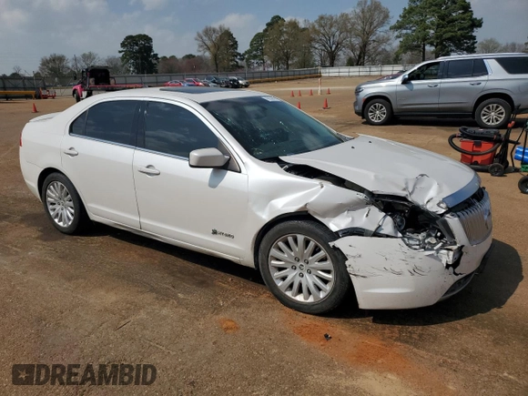 2010 Mercury Milan Hybrid with VIN 3MEDM0L38AR601605, listed as a Copart auction lot 49236815 with 114,536 mi miles and Salvage Title. Bid and sale history available at carsss.com. Image 4.