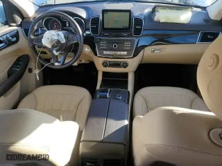 2017 Mercedes-Benz GLE with VIN 4JGDA5HB9HA816658, listed as a Copart auction lot 49456985 with 52,530 mi miles and Salvage Title. Bid and sale history available at carsss.com. Image 8.