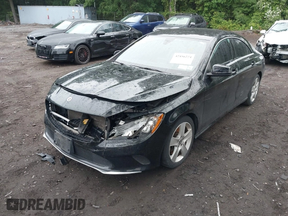 2018 Mercedes-Benz CLA 250 with VIN WDDSJ4EB5JN660990, listed as a IAAI auction lot 42456224 with 49,607 mi miles and . Bid and sale history available at DreamBid. Image 6.