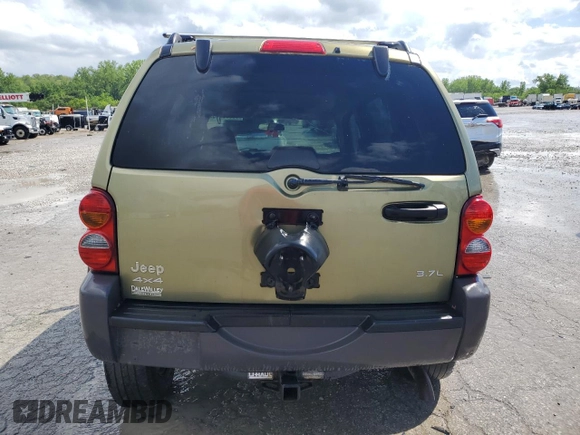 2004 Jeep Liberty Sport with VIN 1J4GL48K64W166636, listed as a Copart auction lot 55660735 with 171,662 mi miles and Clean Title. Bid and sale history available at DreamBid. Image 6.