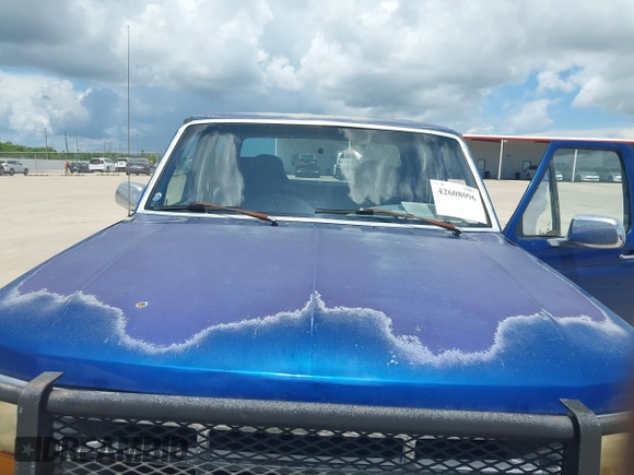 1997 Ford F-250 with VIN 1FTHW25F3VEC11651, listed as a IAAI auction lot 42608096 with Not provided miles and . Bid and sale history available at DreamBid. Image 6.