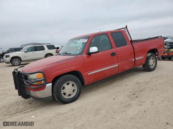 2000 GMC New Sierra 1500 SLE with VIN 2GTEC19T6Y1327924, listed as a Copart auction lot 44681035 with NaN miles and Salvage Title. Bid and sale history available at carsss.com. Image 1.