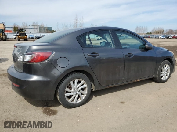 2012 Mazda 3 i Sport with VIN JM1BL1UFXC1577881, listed as a Copart auction lot 50912085 with 230,436 mi miles and Salvage Title. Bid and sale history available at DreamBid. Image 3.
