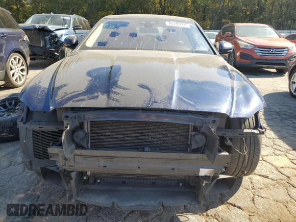 2016 Jaguar XF 35t Prestige with VIN SAJBK4BV6GCY17003, listed as a Copart auction lot 76336784 with 105,686 mi miles and Salvage Title. Bid and sale history available at carsss.com. Image 5.