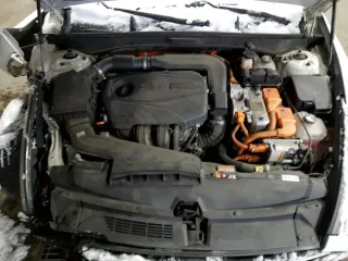 2021 Hyundai Sonata Hybrid Blue with VIN KMHL24JJ4MA021239, listed as a Copart auction lot 87680405 with 106,964 mi miles and Salvage Title. Bid and sale history available at carsss.com. Image 11.