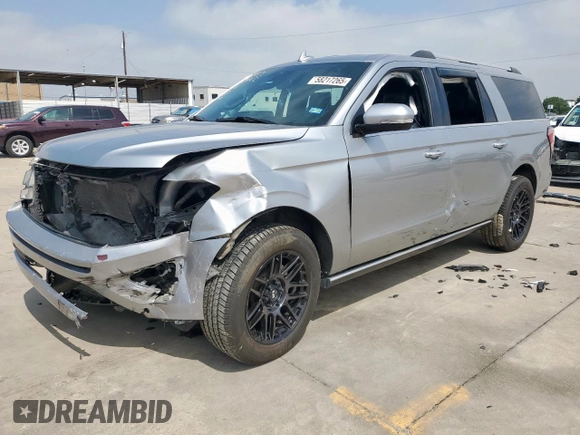 2020 Ford Expedition Max Limited with VIN 1FMJK1KT3LEA11685, listed as a Copart auction lot 58217265 with 123,360 mi miles and Salvage title. Bid and sale history available at DreamBid. Image 1.