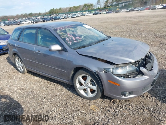 2006 Mazda 6 S Sport VE with VIN 1YVHP82D165M03312, listed as a IAAI auction lot 39201554 with 96,270 mi miles and . Bid and sale history available at carsss.com. Image 1.