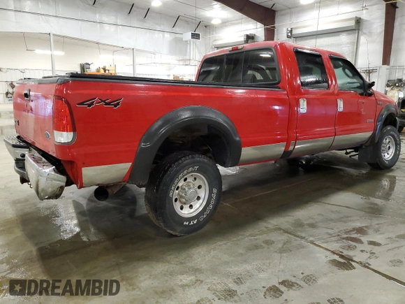 2003 Ford F-350 XL with VIN 1FTSW31P23ED11960, listed as a Copart auction lot 55795285 with 264,927 mi miles and Salvage title. Bid and sale history available at DreamBid. Image 3.