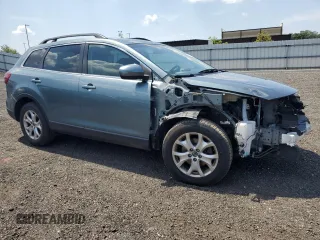 2013 Mazda CX-9 Sport with VIN JM3TB3BV2D0405565, listed as a Copart auction lot 62314455 with 146,825 mi miles and Salvage title. Bid and sale history available at DreamBid. Image 4.
