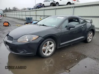 2009 Mitsubishi Eclipse GS with VIN 4A3AK24F89E020910, listed as a Copart auction lot 82059744 with 102,336 mi miles and Salvage Title. Bid and sale history available at carsss.com. Image 1.