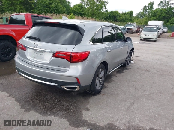 2020 Acura MDX with VIN 5J8YD4H30LL051645, listed as a IAAI auction lot 42341482 with 78,344 mi miles and . Bid and sale history available at DreamBid. Image 4.