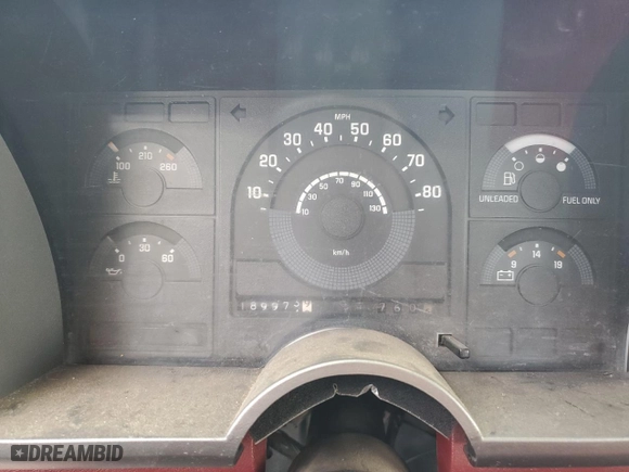 1990 Chevrolet C/K 1500 with VIN 1GCDC14Z2LE179205, listed as a Copart auction lot 76062394 with 189,973 mi miles and Clean Title. Bid and sale history available at carsss.com. Image 9.