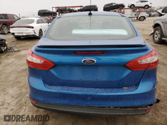 2014 Ford Focus SE with VIN 1FADP3F24EL406933, listed as a Copart auction lot 47826345 with 115,310 mi miles and Salvage Title. Bid and sale history available at carsss.com. Image 6.