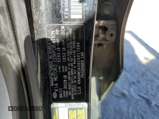 2012 Kia Rio LX with VIN KNADM5A36C6017394, listed as a Copart auction lot 80792054 with 121,126 mi miles and Clean Title. Bid and sale history available at DreamBid. Image 12.