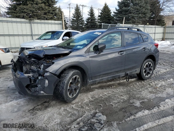 2023 Subaru Crosstrek with VIN JF2GTABC6P8230724, listed as a Copart auction lot 43732855 with 46,474 mi miles and Salvage Title. Bid and sale history available at carsss.com. Image 1.