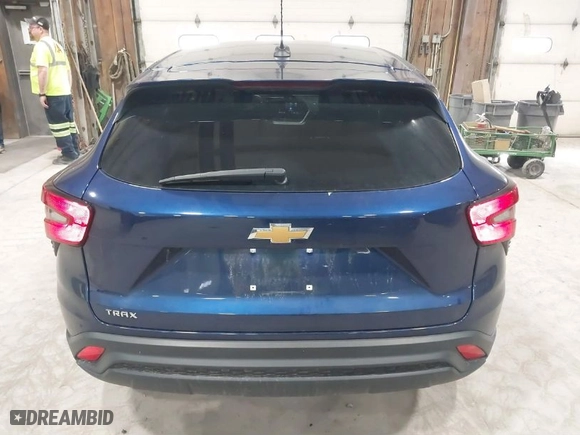 2024 Chevrolet Trax LS with VIN KL77LFE22RC100676, listed as a IAAI auction lot 41784425 with 75,575 mi miles. Bid and sale history available at carsss.com. Image 16.