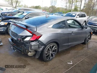 2017 Honda Civic Si with VIN 2HGFC3A56HH754672, listed as a IAAI auction lot 41967990 with 115,091 mi miles and . Bid and sale history available at DreamBid. Image 4.