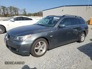 2006 BMW 5 Series 530xi with VIN WBANN73566CN02216, listed as a Copart auction lot 77526964 with 152,508 mi miles and Non Repairable. Bid and sale history available at carsss.com. Image 1.