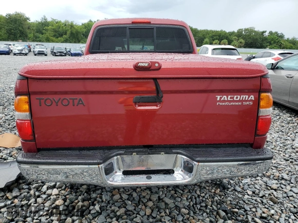 2004 Toyota Tacoma PreRunner with VIN 5TEGM92N54Z358832, listed as a Copart auction lot 59558895 with 229,796 mi miles and Salvage title. Bid and sale history available at DreamBid. Image 6.