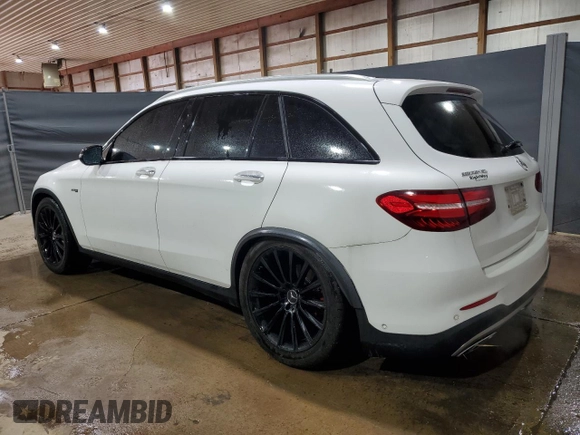 2017 Mercedes-Benz GLC with VIN WDC0G6EB2HF200115, listed as a Copart auction lot 75861374 with 128,278 mi miles and Clean Title. Bid and sale history available at carsss.com. Image 2.