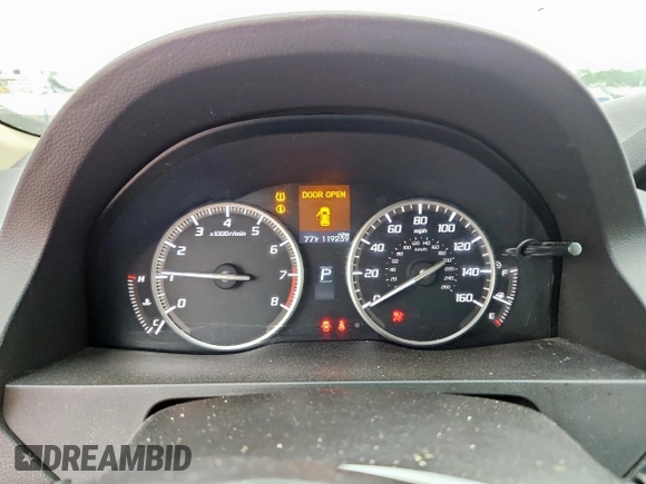 2016 Acura RDX Technology with VIN 5J8TB3H56GL017923, listed as a Copart auction lot 56315055 with 119,239 mi miles and Salvage title. Bid and sale history available at DreamBid. Image 9.