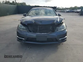 2012 Mercedes-Benz C 250 with VIN WDDGJ4HB4CF896481, listed as a Copart auction lot 55032045 with 170,327 mi miles and Salvage title. Bid and sale history available at DreamBid. Image 5.