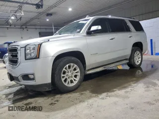 2019 GMC Yukon SLT with VIN 1GKS2BKCXKR349370, listed as a Copart auction lot 46880055 with 115,266 mi miles and Clean Title. Bid and sale history available at carsss.com. Image 1.