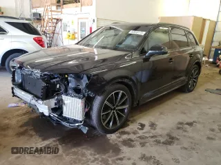 2020 Audi SQ7 z VIN WA1VWAF76LD011638, wystawiony jako Copart lot #62838173 z przebiegiem 22 533 mil mil oraz . Historia ofert i sprzedaży dostępna na DreamBid. Obrazek 1.