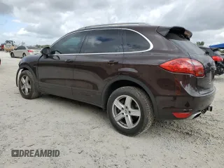 2014 Porsche Cayenne Diesel with VIN WP1AF2A2XELA35311, listed as a Copart auction lot 49814455 with 90,864 mi miles and Salvage title. Bid and sale history available at DreamBid. Image 2.