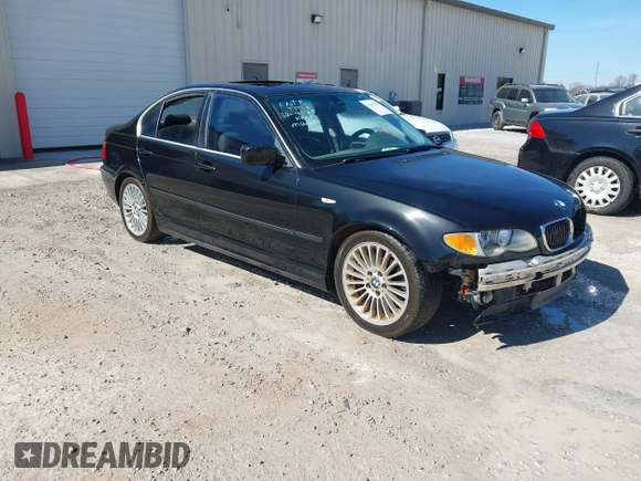 2002 BMW 3 Series 330i with VIN WBAEV53442KM20285, listed as a IAAI auction lot 41513330 with 239,374 mi miles and . Bid and sale history available at DreamBid. Image 1.
