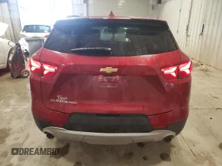 2021 Chevrolet Blazer LT with VIN 3GNKBHRS0MS560399, listed as a Copart auction lot 58146625 with 67,355 mi miles and Salvage title. Bid and sale history available at DreamBid. Image 6.