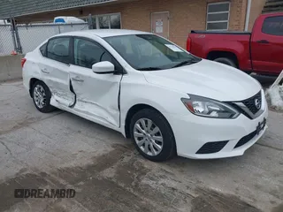 2017 Nissan Sentra S with VIN 3N1AB7AP6HY212375, listed as a IAAI auction lot 41749594 with 107,247 mi miles. Bid and sale history available at carsss.com. Image 1.