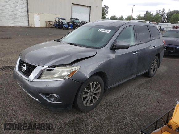 2016 Nissan Pathfinder Platinum с VIN 5N1AR2MN9GC624122, выставлен на аукционе Copart как лот 61268275 с пробегом 158 972 миль миль и Чистый • Clean title. История ставок и продаж доступна на DreamBid. Изображение 1.