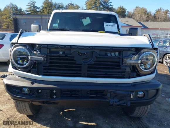 2024 Ford Bronco Big Bend with VIN 1FMDE7AH7RLB15038, listed as a IAAI auction lot 41504232 with 344 mi miles. Bid and sale history available at carsss.com. Image 6.