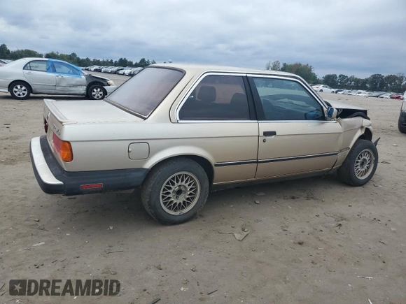 1987 BMW 3 Series 325iS with VIN WBAAA2300H3110188, listed as a Copart auction lot 74043434 with 118,582 mi miles and Salvage Title. Bid and sale history available at carsss.com. Image 3.