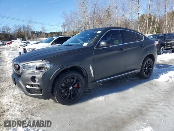 2016 BMW X6 xDrive50i z VIN 5UXKU6C55G0R34428, wystawiony jako Copart lot #46083635 z przebiegiem 138 848 mil mil oraz Czysty tytuł • Clean title. Historia ofert i sprzedaży dostępna na DreamBid. Obrazek 1.