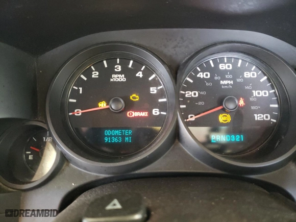 2007 Chevrolet Silverado 1500 Work Truck with VIN 1GCEC19XX7Z621724, listed as a Copart auction lot 50040695 with 91,363 mi miles and Salvage Title. Bid and sale history available at carsss.com. Image 9.