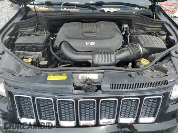 2015 Jeep Grand Cherokee Overland с VIN 1C4RJECG9FC620315, выставлен на аукционе Copart как лот 54569845 с пробегом 219 905 миль миль и Списание • Salvage title. История ставок и продаж доступна на DreamBid. Изображение 12.
