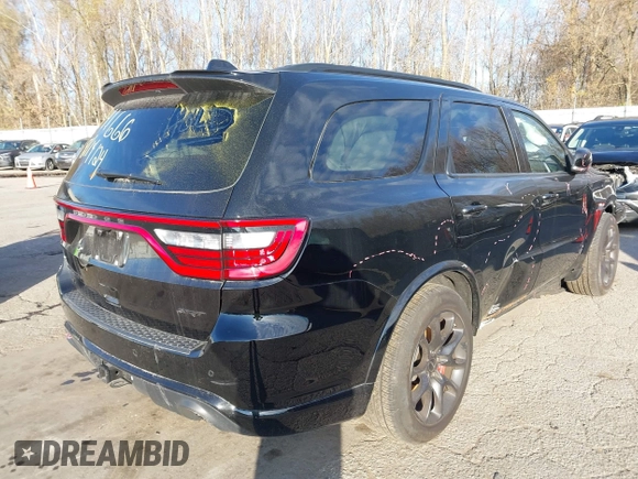 2023 Dodge Durango SRT 392 Premium with VIN 1C4SDJGJ9PC693449, listed as a IAAI auction lot 40796697 with 4,633 mi miles and . Bid and sale history available at DreamBid. Image 4.